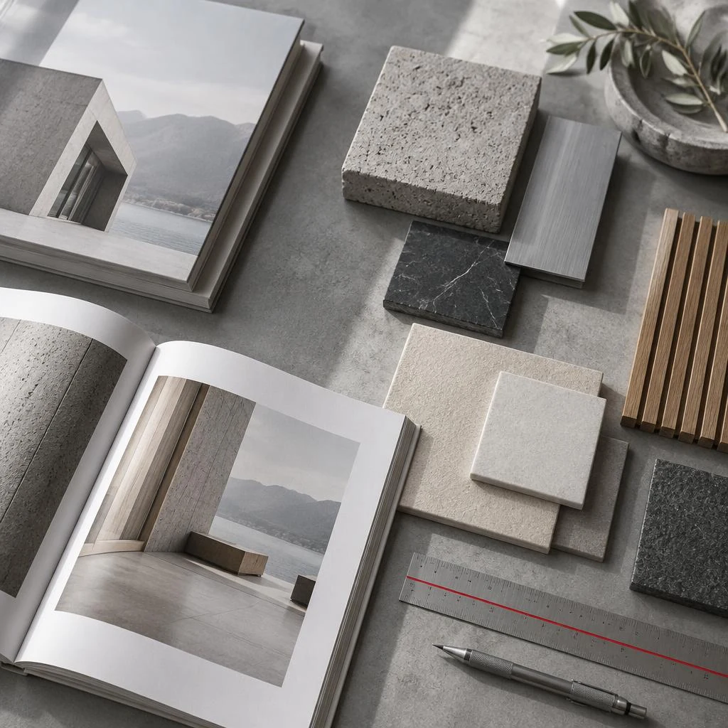Hochwertige Materialmuster